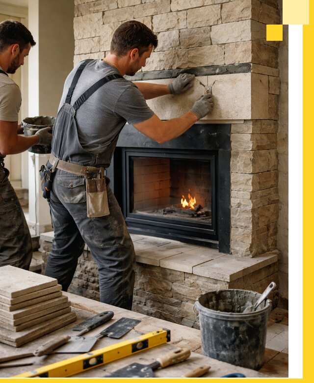 Проектирование и установка открытых каминов в Ирбите