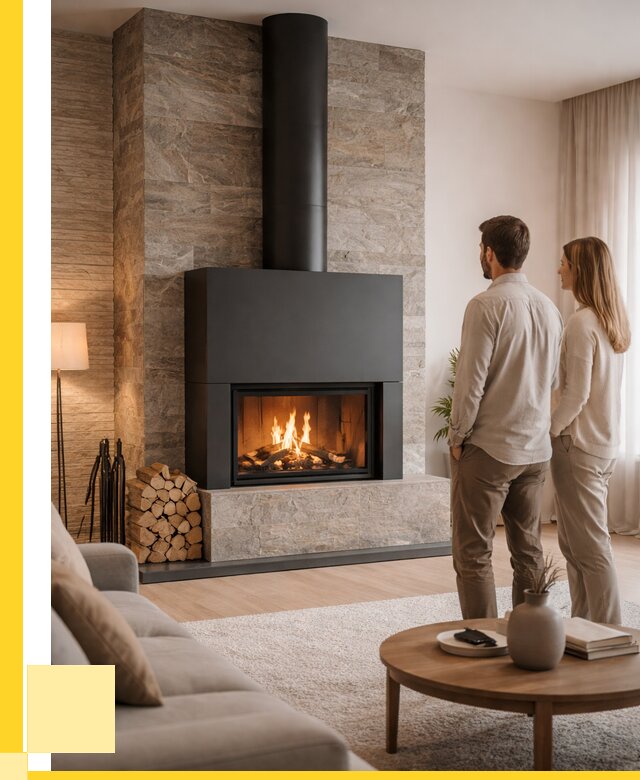 Закрытые камины под ключ в Ирбите от 131916 р., ЭриданРбт