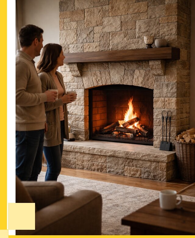 Каменные камины на заказ в Ирбите от 197874 р. | ЭриданРбт