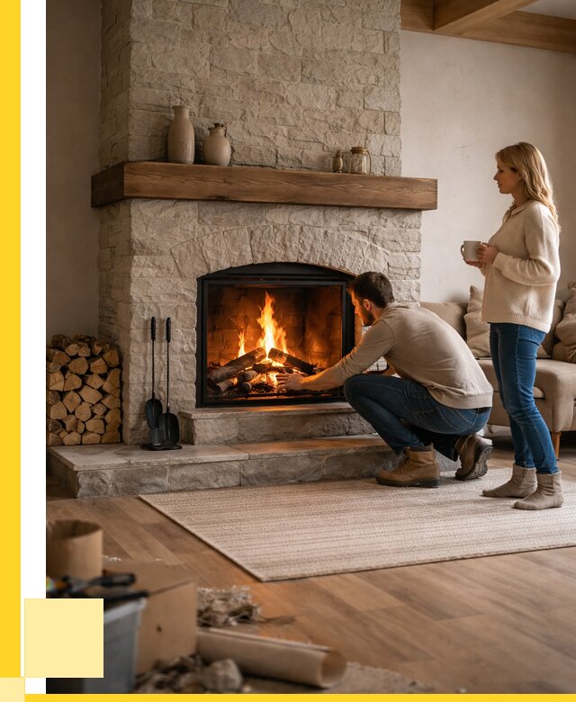 Камины для загородного дома в Ирбите от 384755 р., ЭриданРбт