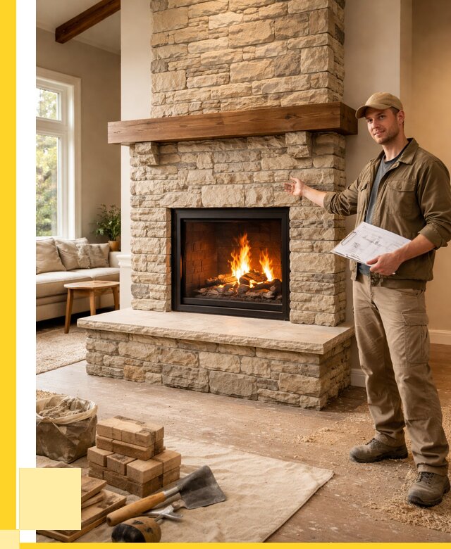 Камины под ключ в Ирбите от 197874 р. | ЭриданРбт — установка