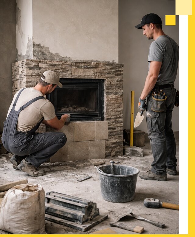 Камины под ключ в Ирбите: проект, изготовление и монтаж