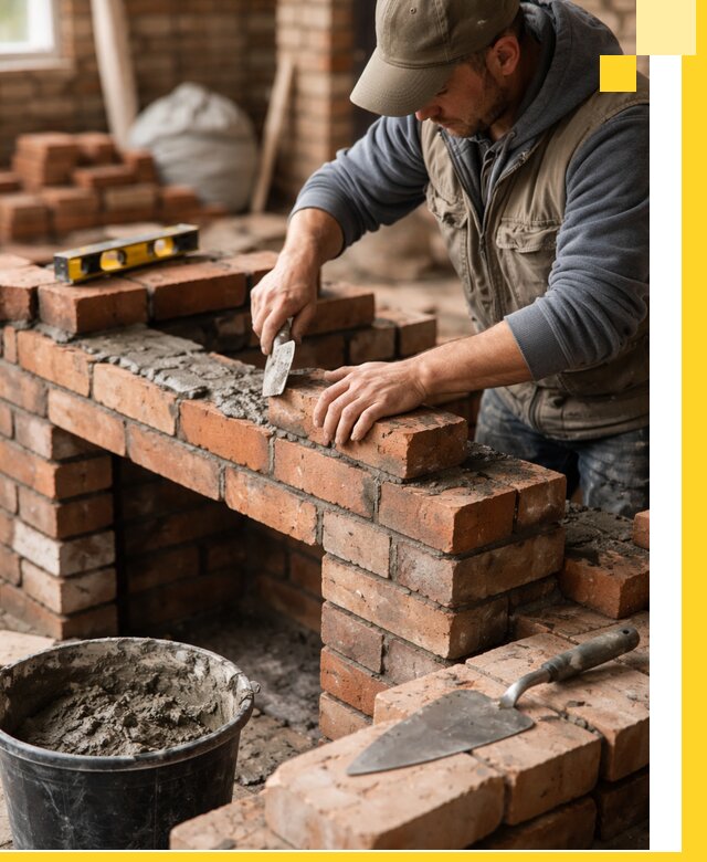 Кладка каминов под ключ в Ирбите профессиональная отделка и монтаж