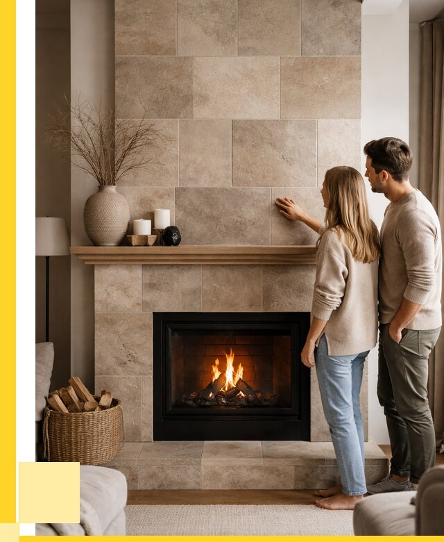 Облицовка каминов керамогранитом в Ирбите от 4947 р. | ЭриданРбт