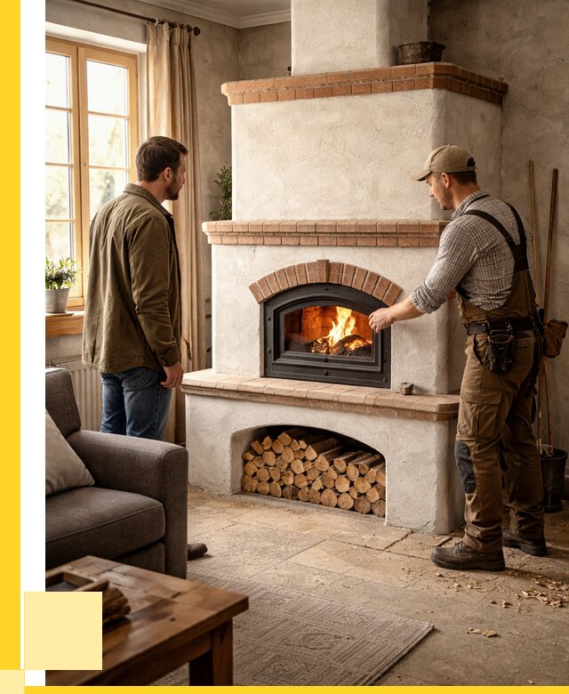 Печи камины в Ирбите: кирпичные, изразцовые от 65958 р. | ЭриданРбт