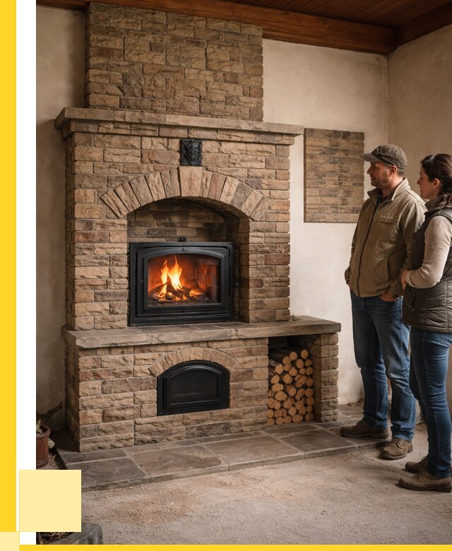 Кирпичная печь под ключ в Ирбите от 164895 р. | ЭриданРбт