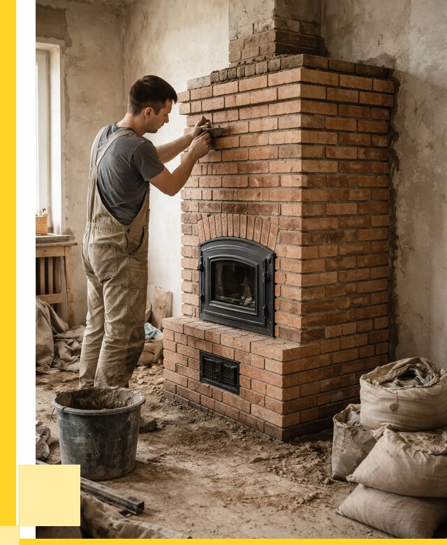 Строительство печей в Ирбите от 71455 р. под ключ, ЭриданРбт