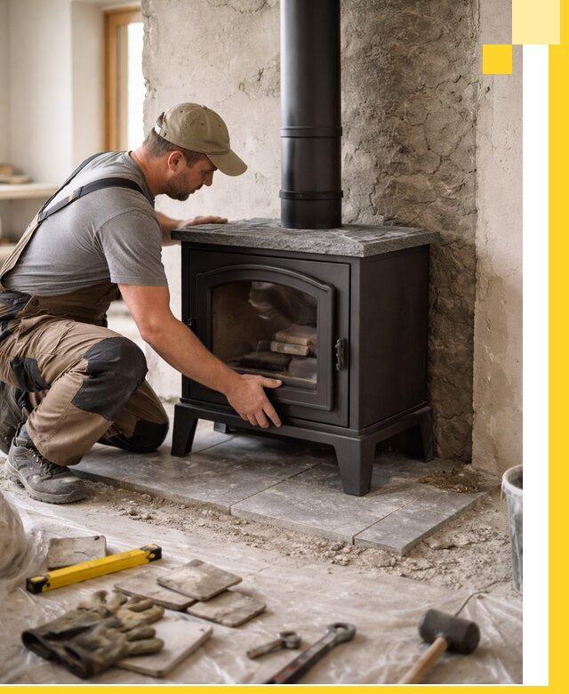 Профессиональный монтаж печей и каминов в Ирбите под ключ