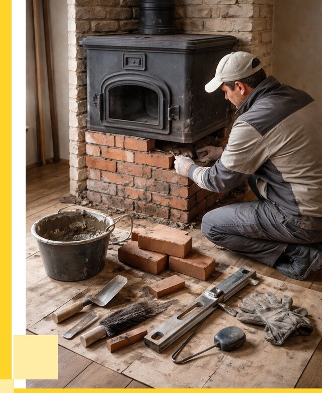Ремонт печей в Ирбите от 13192 р., услуги печника ЭриданРбт