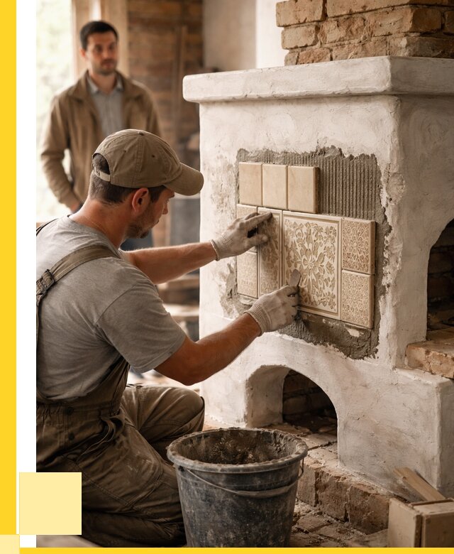 Отделка печей и банных печей в Ирбите от 38476 р. | ЭриданРбт