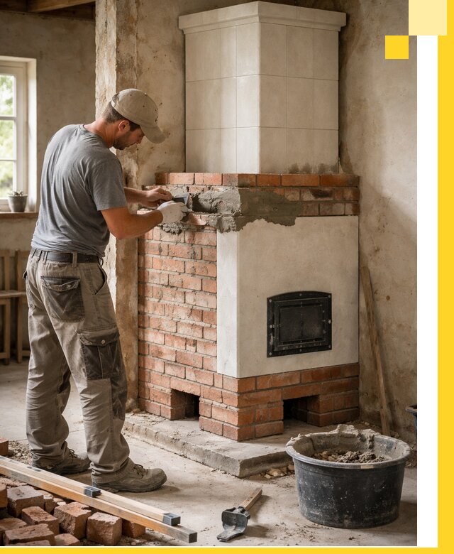 Изготовление и установка печей-голландок под ключ в Ирбите