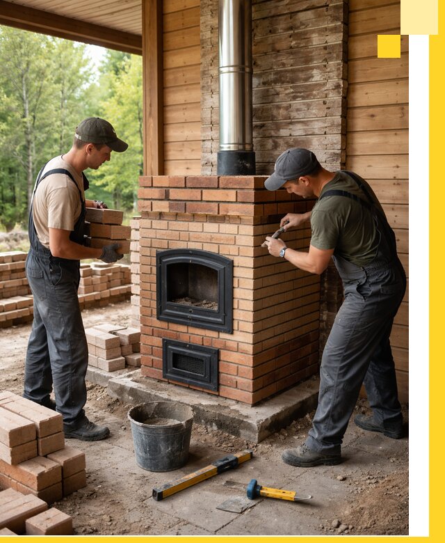 Производство и установка дачных печей под ключ в Ирбите