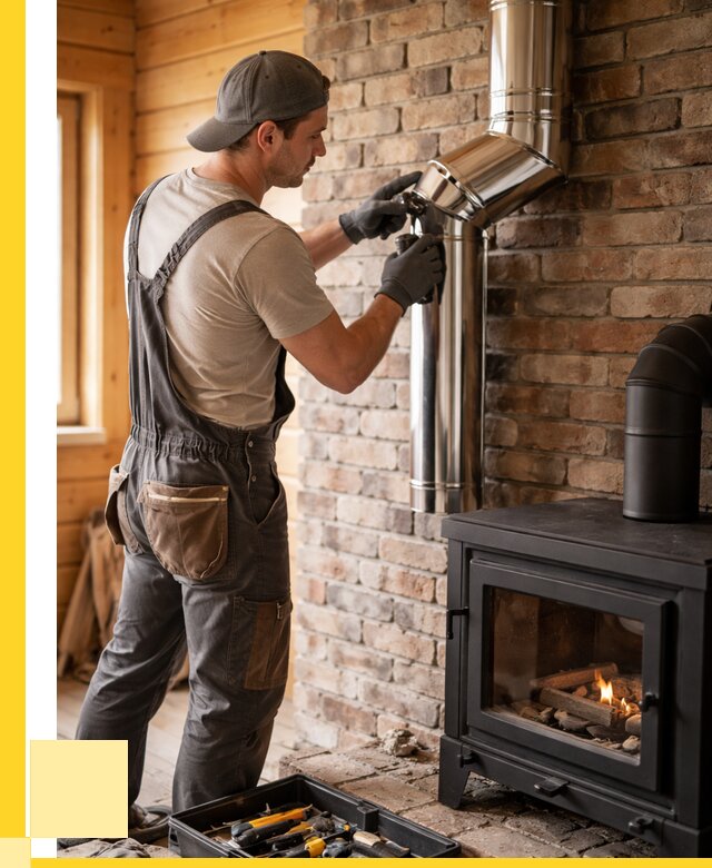 Монтаж дымоходов для печей в Ирбите от 8245 р. | ЭриданРбт