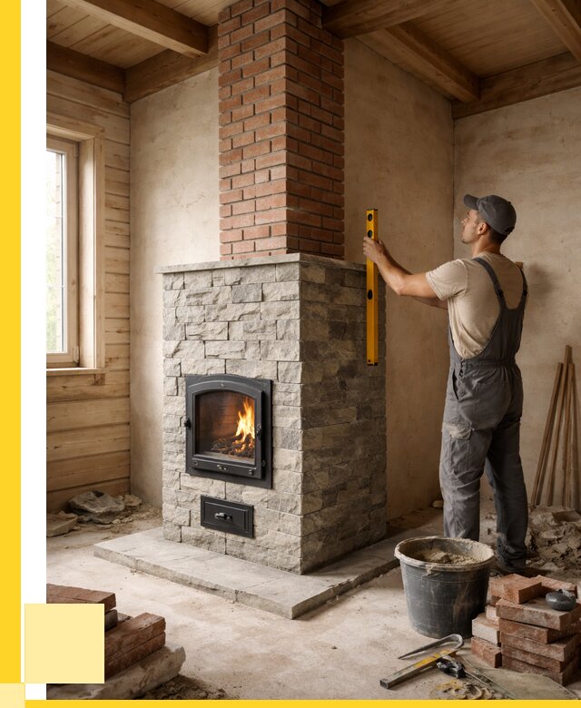 Печи и дымоходы под ключ в Ирбите от 49469 р., ЭриданРбт