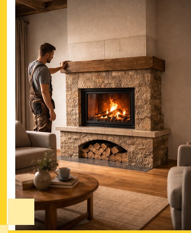 Печи камины для дома под ключ в Ирбите от 60462 р. | ЭриданРбт