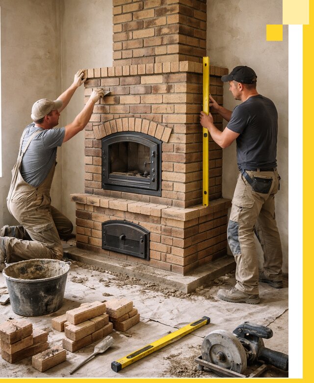 Продажа и установка печей и каминов для дома под ключ в Ирбите