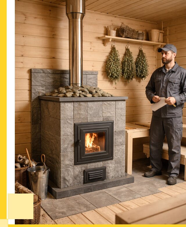 Печи для бани под ключ в Ирбите от 131916 р. | ЭриданРбт