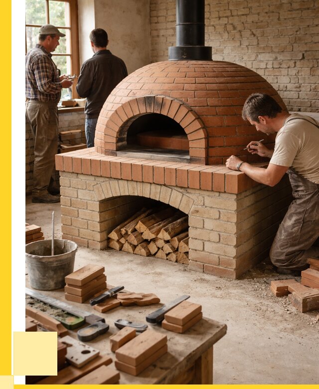 Помпейская печь дровяная для пиццы в Ирбите | ЭриданРбт от 219860 р.