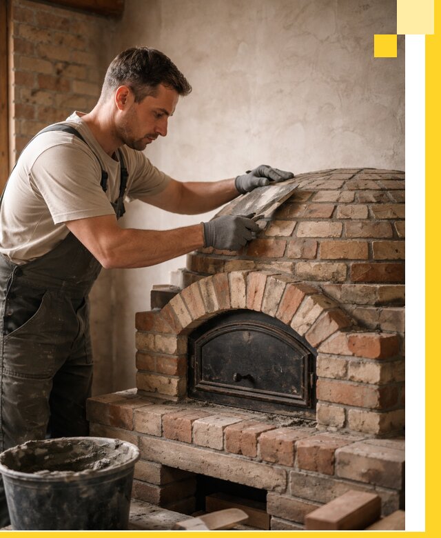 Изготовление и монтаж помпейских печей на заказ в Ирбите