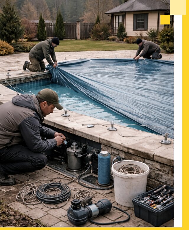 Консервация бассейнов в Ирбите: подготовка к длительному хранению