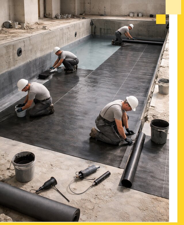 Профессиональная гидроизоляция бассейнов и чаш в Ирбите под ключ