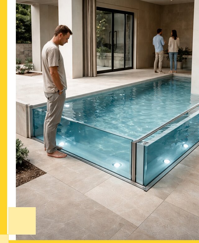 Стеклянные бассейны в Ирбите от 1319160 р. | ЭриданРбт — мозаика