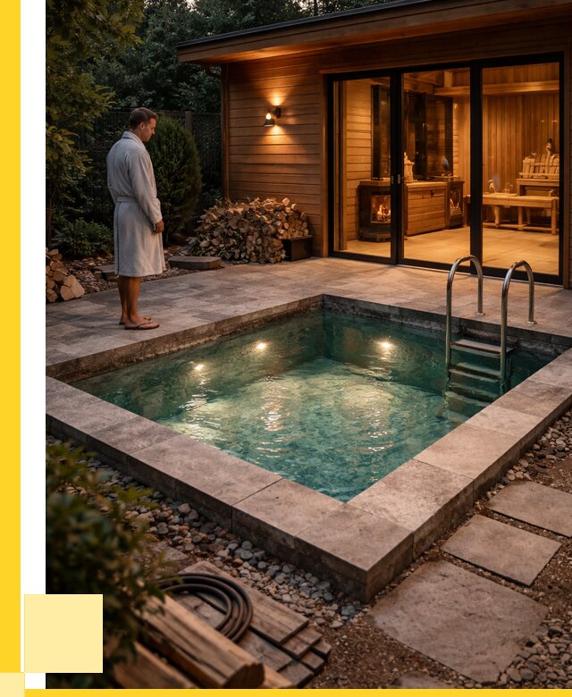 Бани с бассейном под ключ в Ирбите от 104434 р. | ЭриданРбт