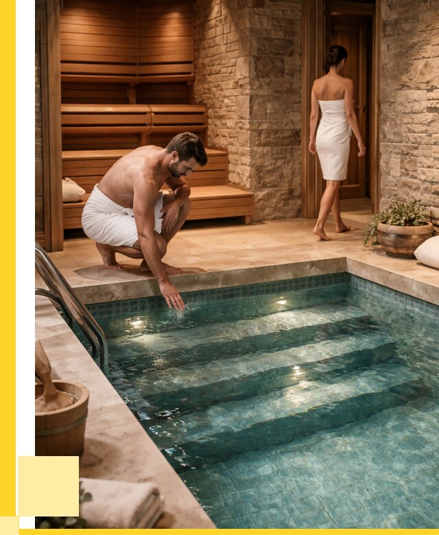 Сауна с бассейном под ключ в Ирбите от 131916 р., ЭриданРбт