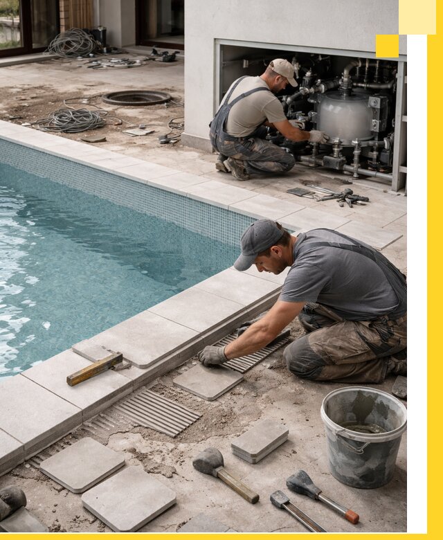 Строительство и монтаж бассейнов в коттедже в Ирбите