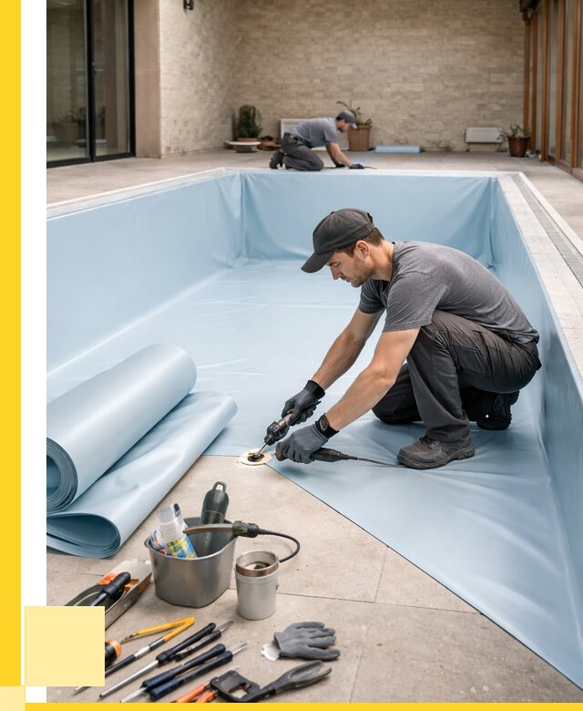 Пленка ПВХ для бассейнов в Ирбите от 2748 р. | ЭриданРбт