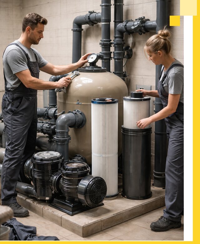 Фильтры и системы фильтрации для бассейнов в Ирбите