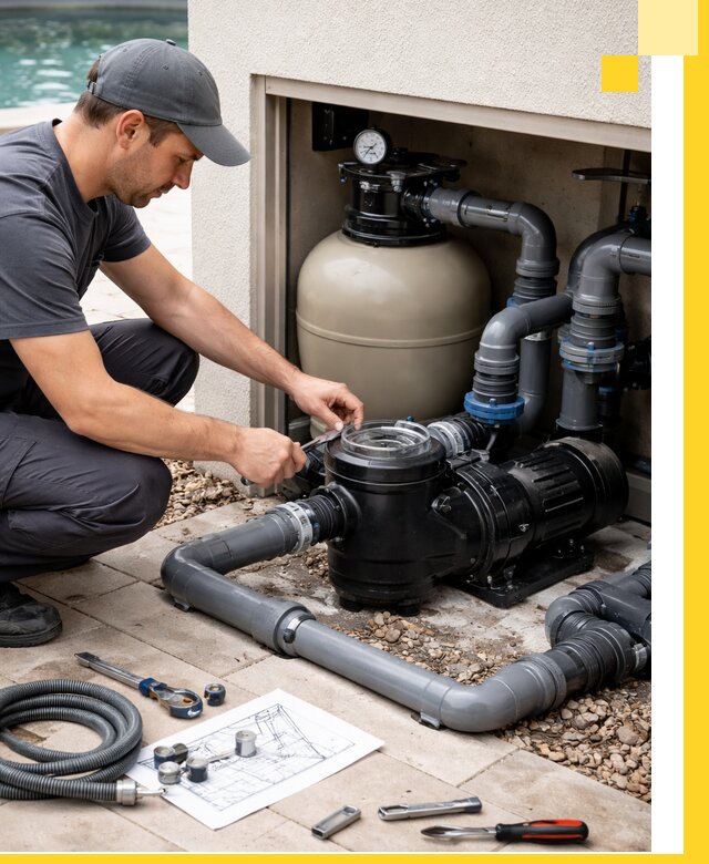 Поставка, монтаж и сервис насосов для бассейнов в Ирбите