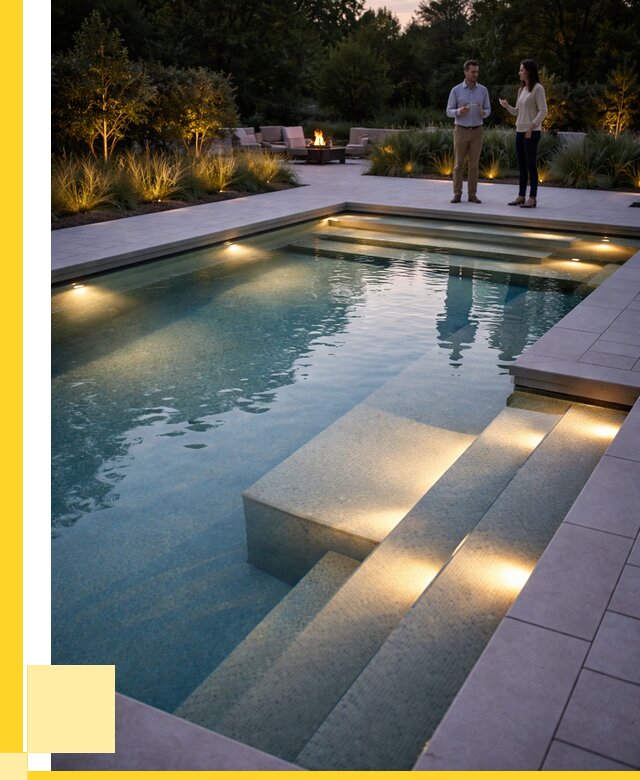 Освещение бассейнов в Ирбите под ключ от 27483 р. | ЭриданРбт