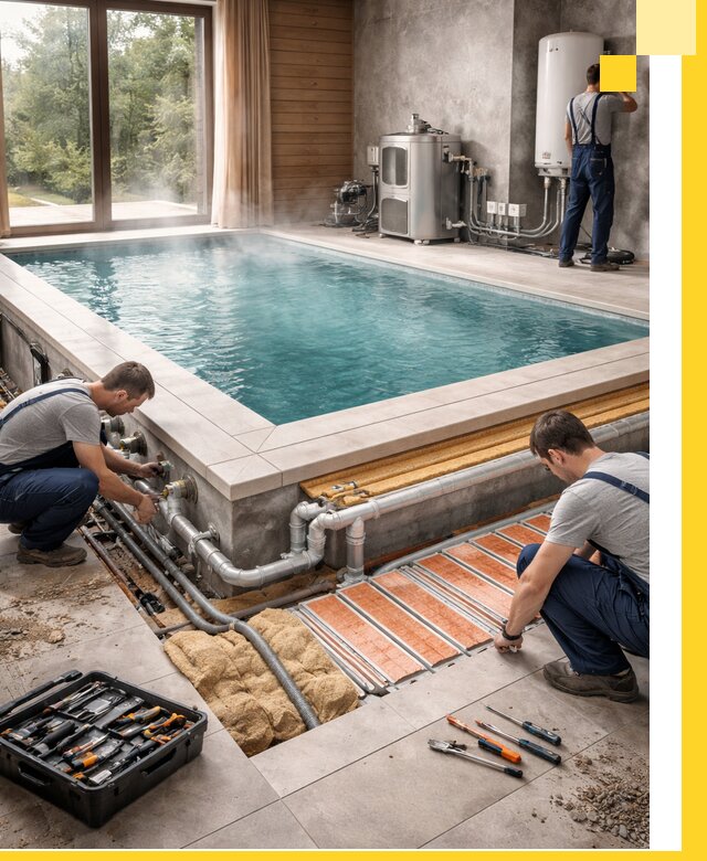 Проектирование и строительство тёплых бассейнов в Ирбите