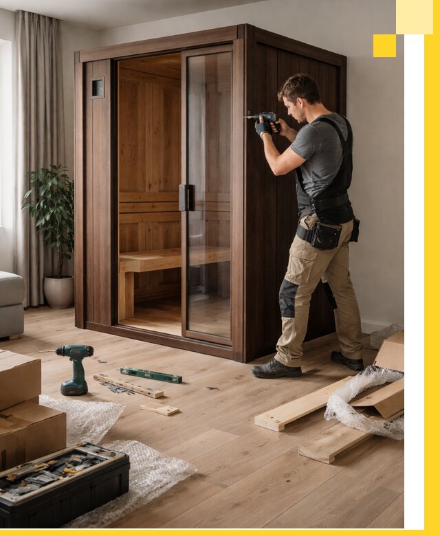 Установка и производство мини саун под ключ в Ирбите