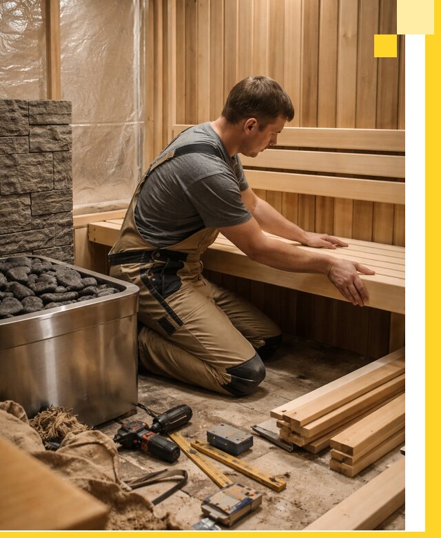 Сауны для дома под ключ с проектированием и монтажом в Ирбите