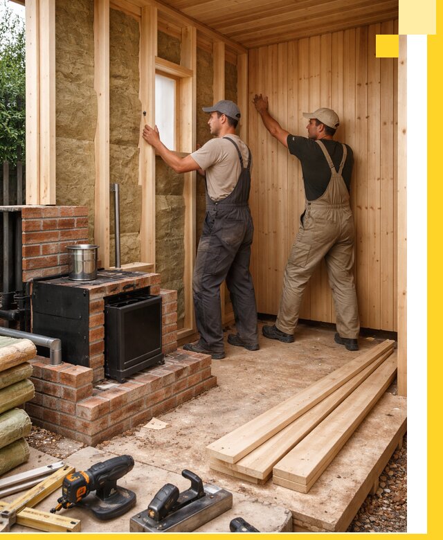 Строительство и установка дачных саун под ключ в Ирбите