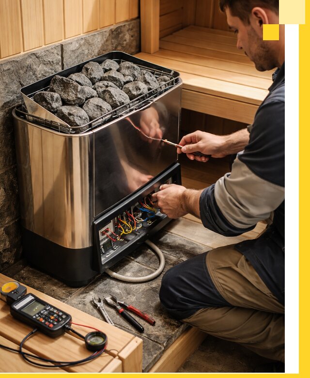 Продажа и установка электрокаменок для саун в Ирбите