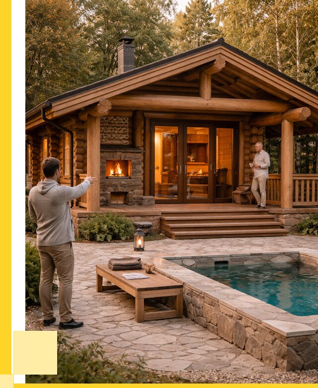 Проекты бань и хамам в Ирбите от 27483 р. | ЭриданРбт