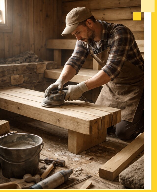 Ремонт бань под ключ в Ирбите с гарантией качества и сроков