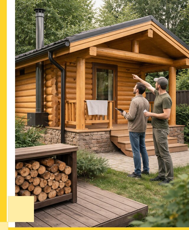 Бани для дачи под ключ в Ирбите от 274825 р. | ЭриданРбт