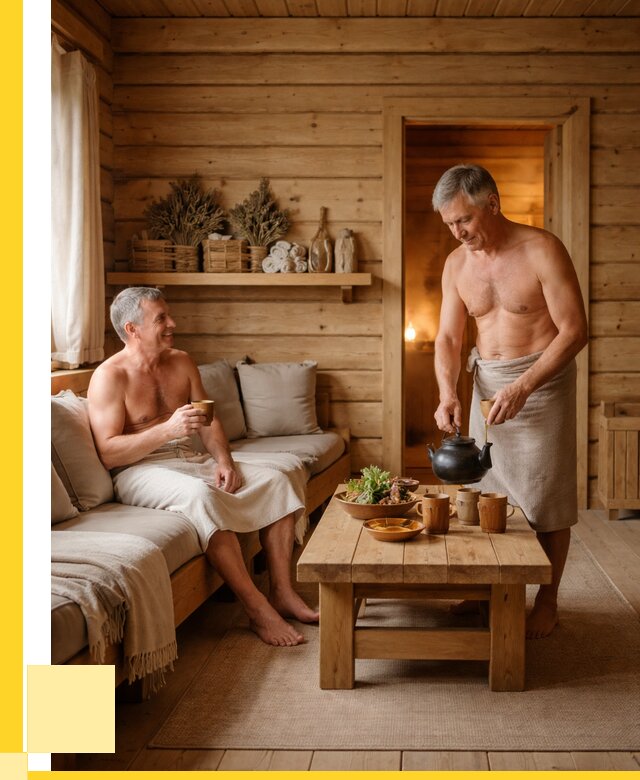 Бани с комнатой отдыха под ключ в Ирбите от 494685 р. | ЭриданРбт