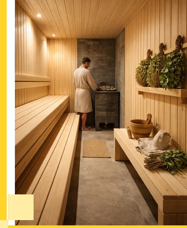 Отделка парной под ключ в Ирбите от 384755 р. | ЭриданРбт