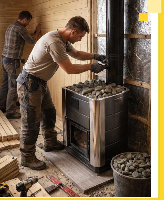 Проектирование и строительство парилок для бани в Ирбите под ключ