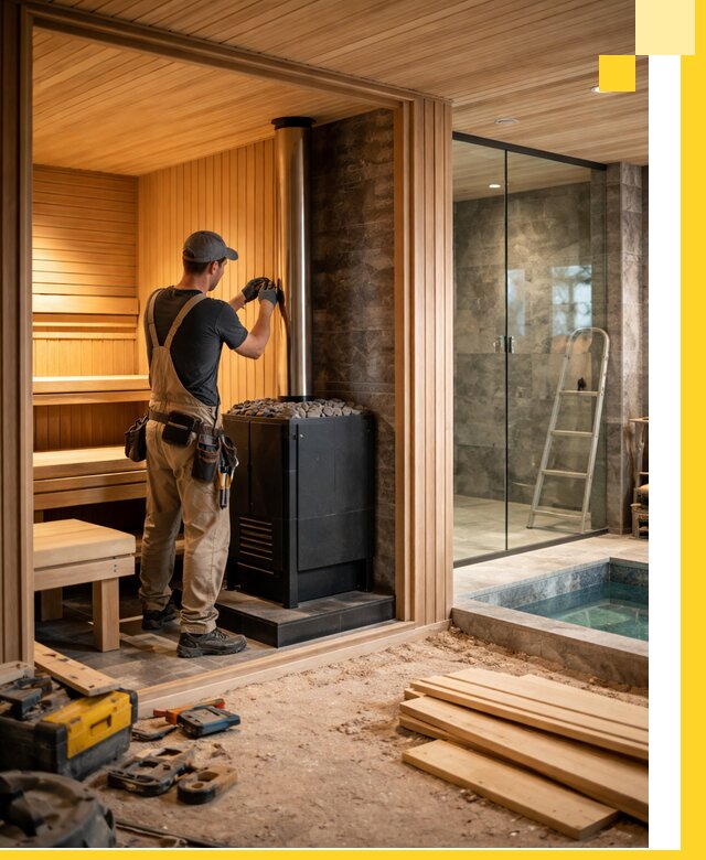 Полное строительство банных комплексов под ключ в Ирбите