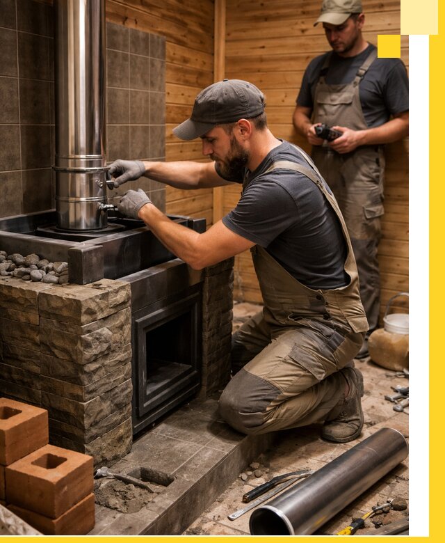 Изготовление и установка банных печей под ключ в Ирбите