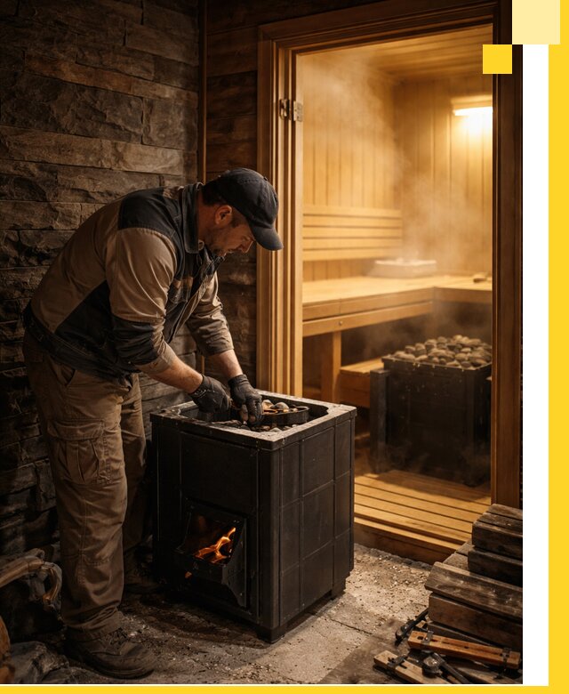 Строительство бани с сауной под ключ в Ирбите от проекта до сдачи