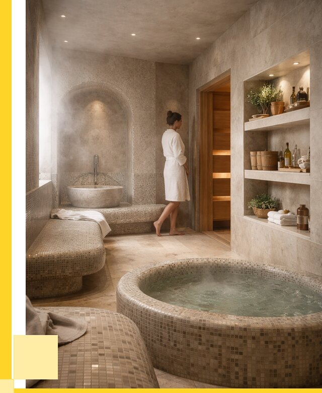 Строительство бани с хамамом в Ирбите от 824475 р. | ЭриданРбт