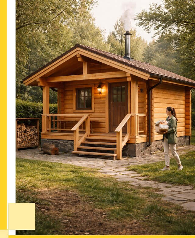 Купить баню под ключ в Ирбите от 714545 р. | ЭриданРбт