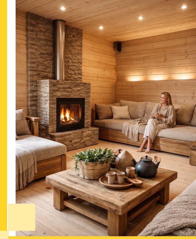 Проект бани с комнатой отдыха в Ирбите от 38476 р. | ЭриданРбт